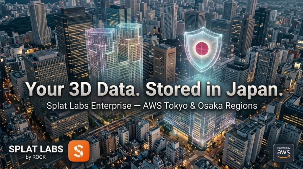 Splat Labs Japan: Full Data Localization for 3D Geospatial Data in AWS Tokyo & Osaka